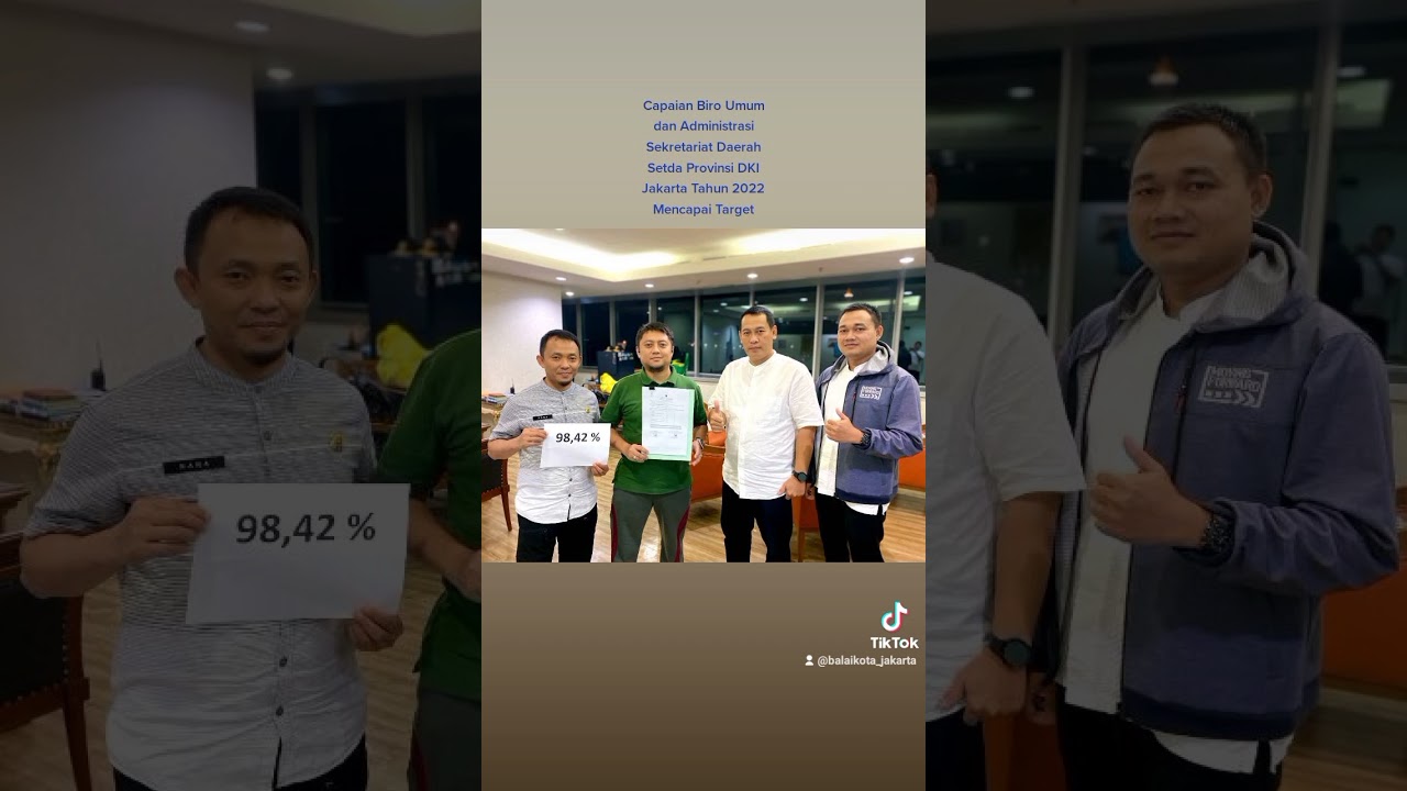 Capaian Biro Umum dan Administrasi Setda Tahun 2022 Mencapai Target