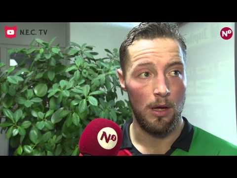 Reacties Rens van Eijden en Ruud Brood na afloop van FC Eindhoven - N.E.C.