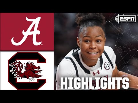 Alabama Crimson Tide vs. South Carolina Gamecocks | Full Game Highlights | ESPN College Basketball