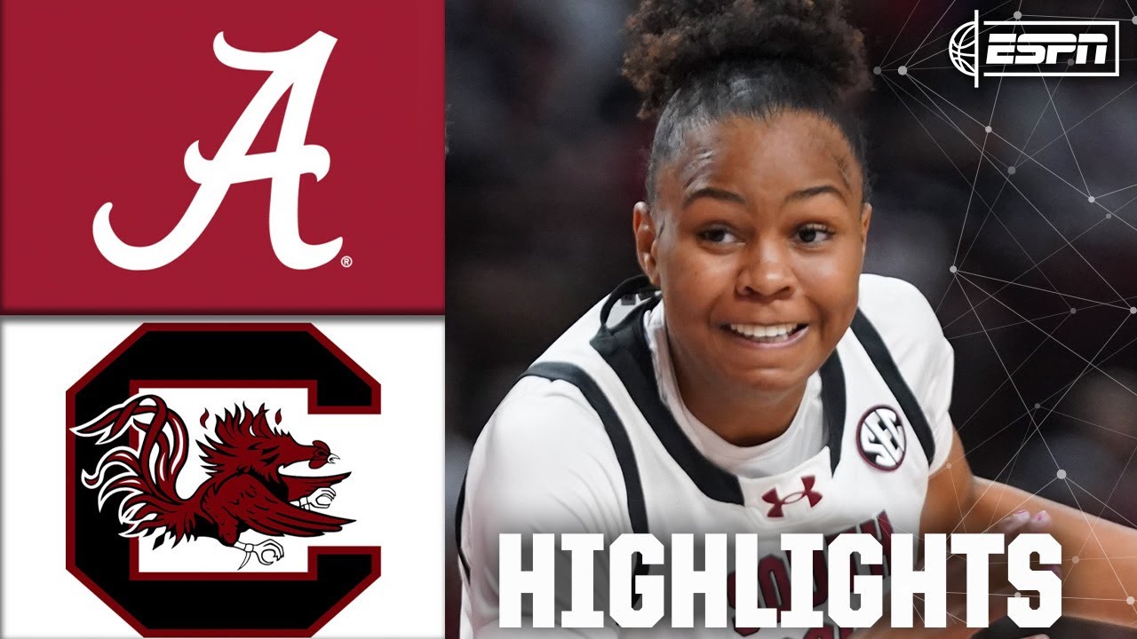 Alabama Crimson Tide vs. South Carolina Gamecocks | Full Game Highlights | ESPN College Basketball