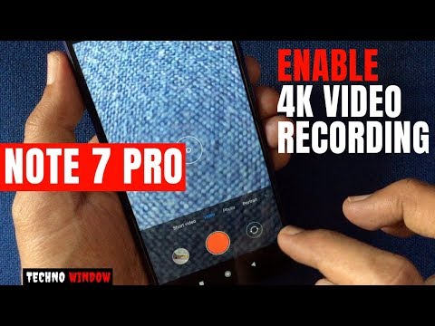 Redmi Note 7 Pro: How to Record 4K videos