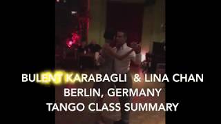 Leg Drag & Leg Wrap | Volcada | Bulent Karabagli & Lina Chan | Tango Lesson Berlin, Germany