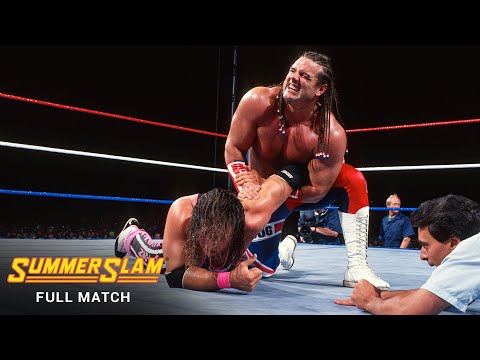 FULL MATCH - Bret Hart vs. British Bulldog - Intercontinental Title Match: SummerSlam 1992