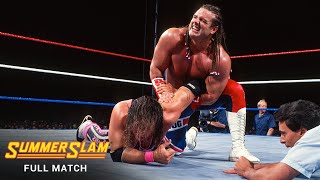 FULL MATCH - Bret Hart vs. British Bulldog - Intercontinental Title Match: SummerSlam 1992