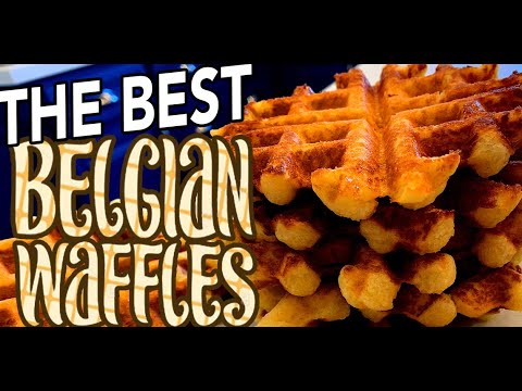 THE BEST BELGIAN WAFFLES EVER | Kitchen Bravo