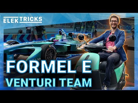 Formel E - Besuch beim Venturi Team