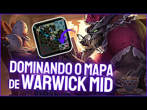 O SEGREDO DO WARWICK MID | WARWICK X IRELIA | TOP 1 WARWICK BR