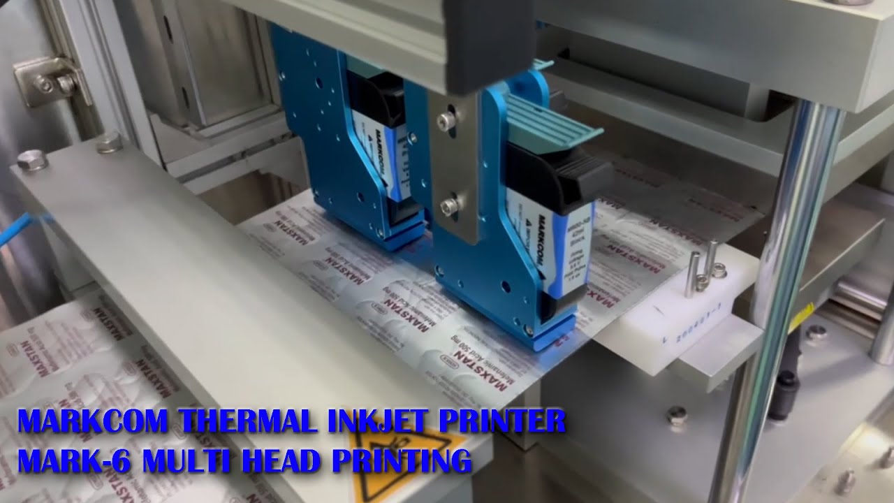 Markcom Thermal Inkjet Printer Mark-6 with Multihead Printing