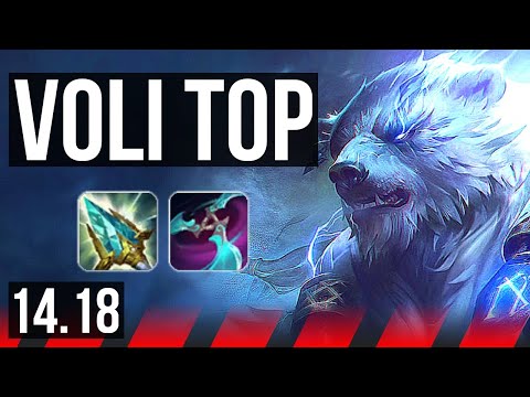 VOLIBEAR vs CAMILLE (TOP) | 7/1/3, 6 solo kills, Godlike, 500+ games | NA Master | 14.18