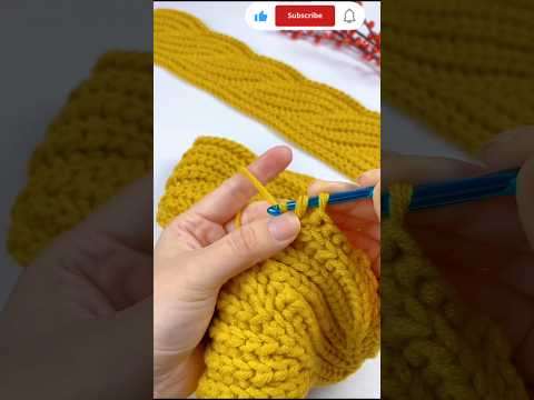 DIY Your Own Cozy Knit Scarf in Just a Few Steps! ✨🧣#knit #knitting #diy