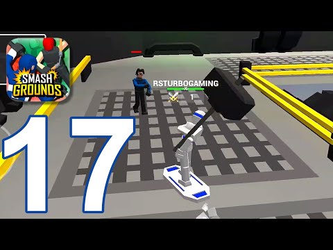Smash Grounds.io: Epic Ragdoll Battle - Gameplay Walkthrough part 17 - New Map:Factory (iOS,Android)