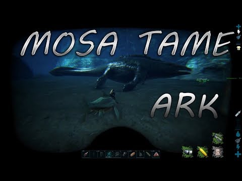 Ark: Survival Evolved Taming Mosasaurus Easy Mode (Ragnarok)