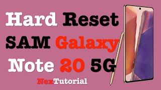 How Factory Reset Samsung Galaxy Note 20 5G | Hard Reset Samsung Galaxy Note 20 5G | NexTutorial