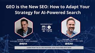 GEO is the New SEO: How to Adapt Your Strategy for AI-Powered Search (