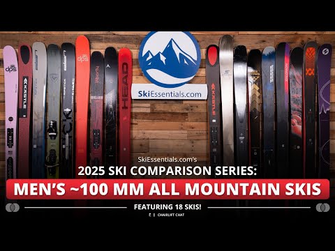 2025 Men's 100 mm Ski Comparison - Part 2: All-Mountain Skis - with SkiEssentials.com