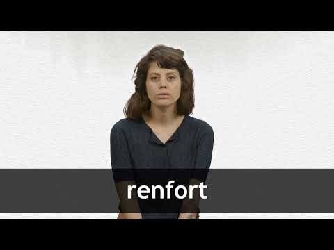 How to pronounce RENFORT in French
