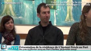 preview picture of video '[TARBES] Résidence de L'Instant Précis au Pari (30 janvier 2014)'