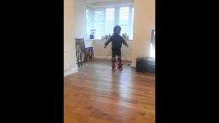 Tyty at 5 (practice skating)