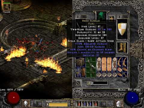 Diablo 2 - Hone Sundan Drop - Holy Grail (315 out of 502)