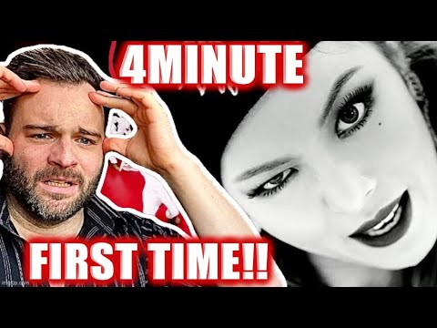 Reacting to 4MINUTE - CRAZY & HATE M/Vs For The First Time! | I'M IN LOVE! 😱😍