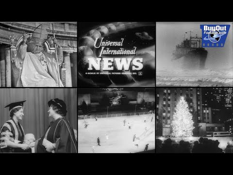 Universal Newsreel - December 14, 1965: Vatican II, Europe Storms, Royal Honors, NYC Christmas