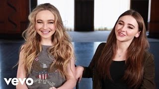 Sabrina Carpenter - Eyes Wide Open (Behind The Scenes with Sabrina and Sarah)