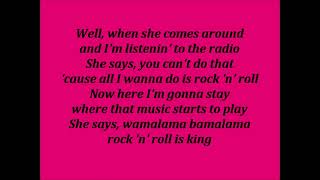 Electric Light Orchestra - Rock &#39;N&#39; Roll Is King (Lyrics)