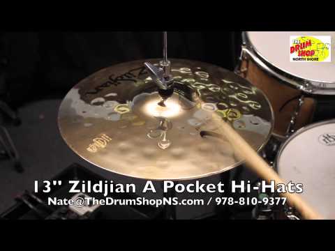 Zildjian 13" A Series Pocket Hi-Hat Cymbals (Pair) 2012 - 2017 - Traditional image 5