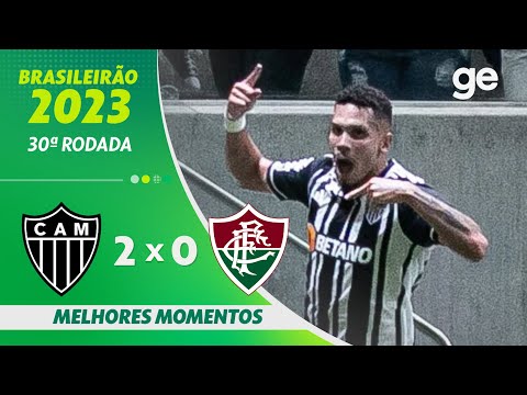 Gols e lances de Atlético Mineiro x Fluminense