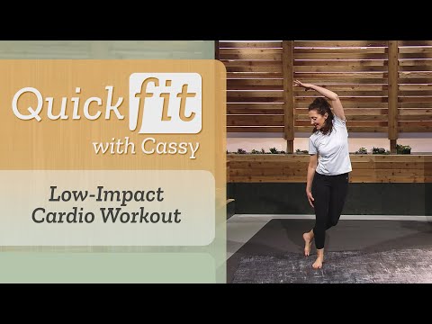Low-Impact Cardio Workout | Quick Fit with Cassy