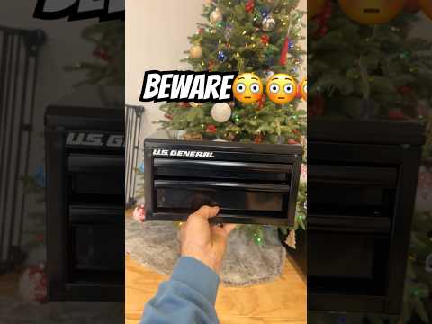 DO NOT BUY HARBOR FREIGHT MINI US GENERAL TOOLBOX TIL YOU SEE THIS 😳