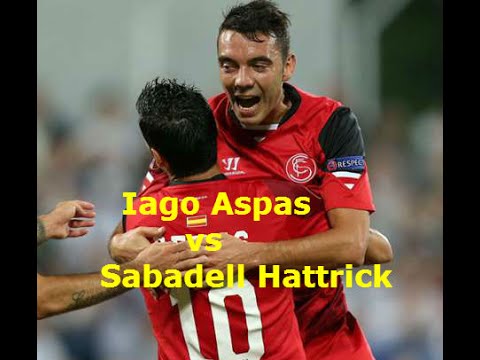 Iago Aspas Hat-trick vs Sabadell