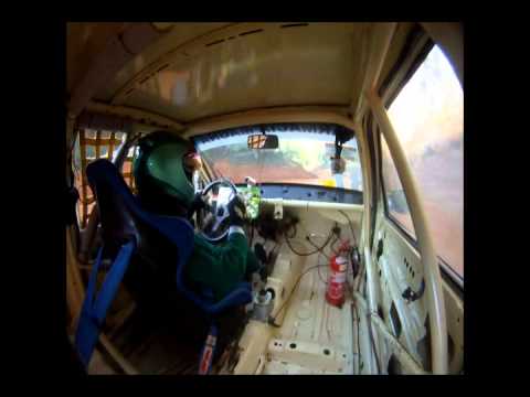 Acidente 3 etapa Caterinense Velocidade na terra. Lontras 25 05 2013. Piloto Leone Marcolla