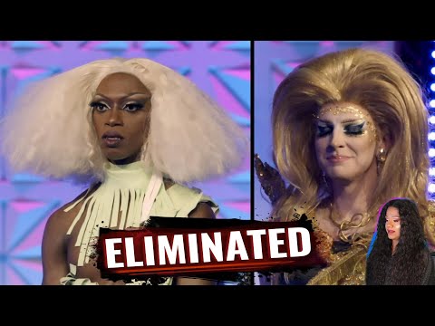 Black Peppa vs Copper Topp (ELIMINATION RESULTS) - Rupaul's Drag Race UK Reaction!