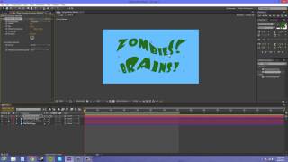 After Effects CS6 Tutorial - 155 - Create Distortion using Turbulent Displace