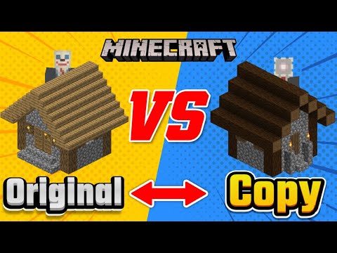 EPIC FAIL! Trying to Copy Friends' Build in Minecraft!