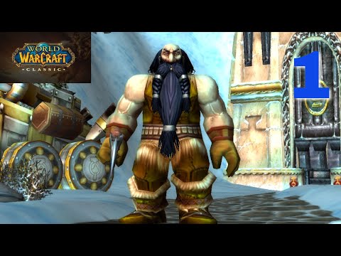 Lets Play Classic WoW - EP.1 - Dwarf Hunter - Coldridge Valley