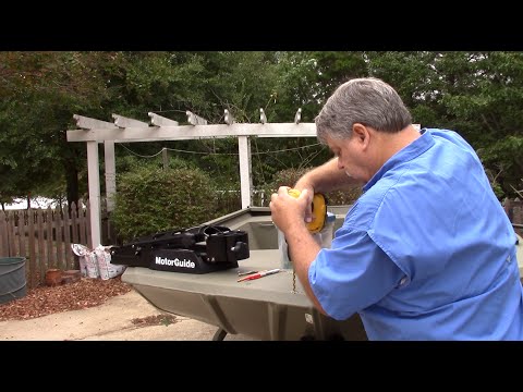 Installing a Motorguide Trolling Motor