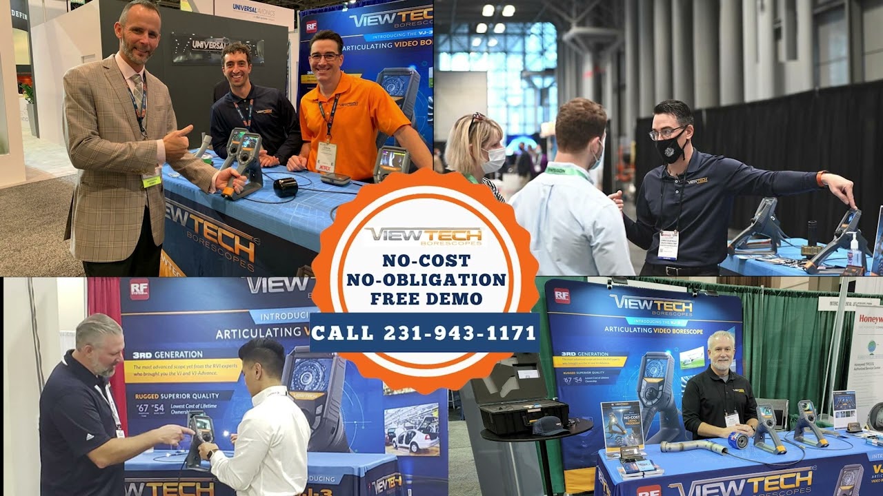 2022 MRO Americas Aviation Week - Exhibitor ViewTech Borescopes - April 26-28