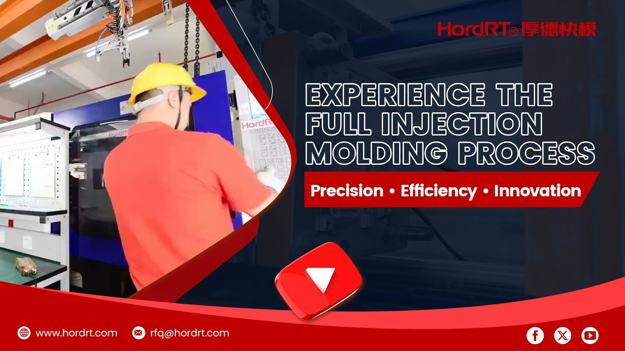 HordRT plastic injection molding production video