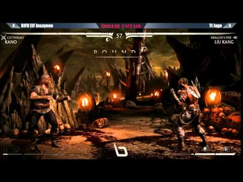 Next Level Battle Circuit 118 - MKX - BIFU EIF Insaynne (Kano) vs Ti Jago (Liu Kang)