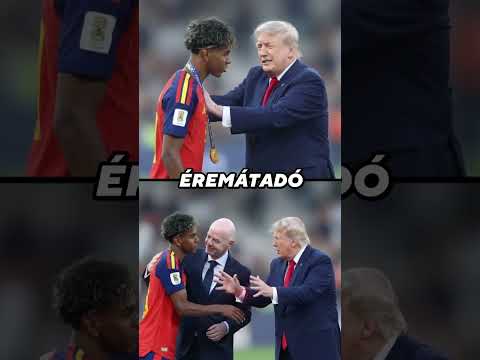 Miért nem akart Lamine Yamal kezet fogni Donald Trumppal?