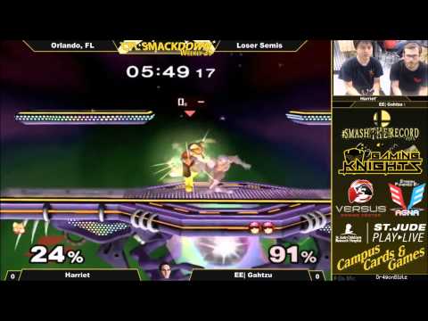 CFL Smackdown Weekly 29- Losers Semis Harriet(Fox) vs EE| Gahtzu(Captain Falcon)