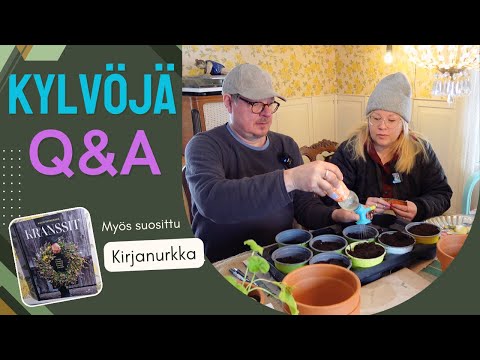 , title : 'Kylvöjä ja Q&A I Kirjanurkka & arvonta!'