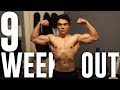 9 WEEKS OUT - PHYSIQUE UPDATE - FLEXING & POSING