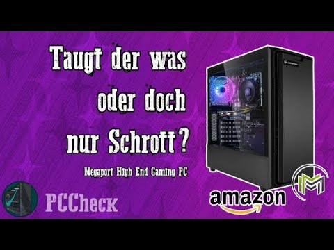 PC Check - Amazon.de - Megaport High End Gaming PC AMD Ryzen 7 3700X - Taugt der was?