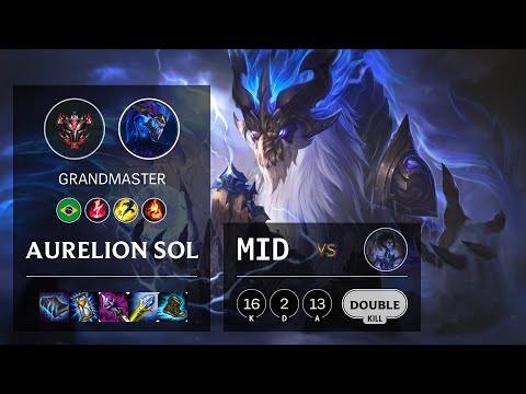 Aurelion Sol Mid vs Sylas - BR Grandmaster Patch 10.21