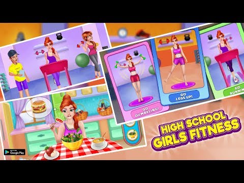 High School Sports Girl: Fat to Fit Fitness Game Video