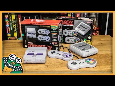 SNES Classic Edition - US and EU versions - Unboxing and Overview
