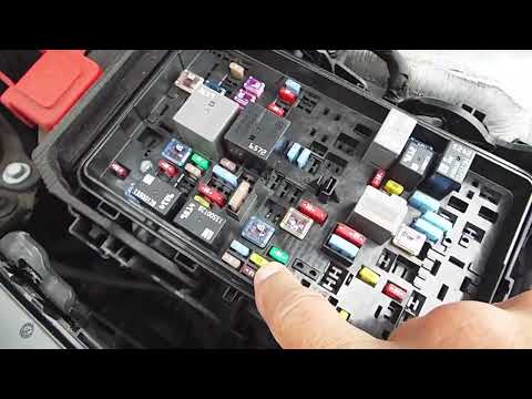Chevy Malibu 2016 - 2025 Fuse Box Location